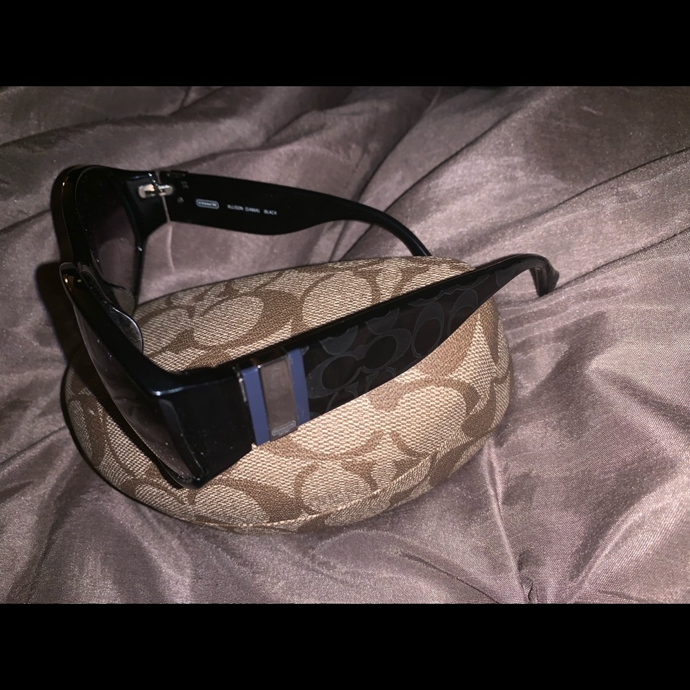black coach cc sunglasses